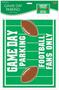 Plastic Game Day Parking Yard Sign
