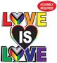 3-D Love Is Love Centerpiece