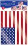 Plastic American Flag Placemats