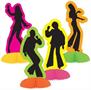 Retro 70's Silhouette Mini Centerpieces