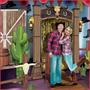 3-D Brown Fence Prop