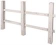 3-D White Fence Prop