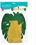 Glittered Aloha Streamer