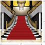 Red Carpet Grand Staircase Photo Prop