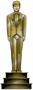 Red Carpet Male Statuette Stand-Up
