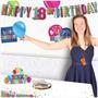 Foil Happy "18th" Birthday Streamer