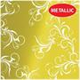 Metallic Happy Anniversary Tablecover