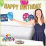 Foil Happy Birthday Streamer