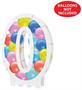 Balloon Mosaic Number "0" Frame