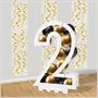 Balloon Mosaic Number "2" Frame