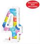 Balloon Mosaic Number "4" Frame