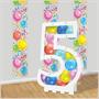 Balloon Mosaic Number "5" Frame