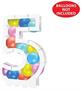 Balloon Mosaic Number "5" Frame