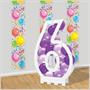 Balloon Mosaic Number "6" Frame