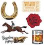 Vintage Horse Racing Mini Cutouts