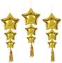 Star Balloons w/Tassels