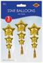 Star Balloons w/Tassels