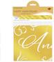 Metallic Happy Anniversary Banner