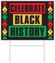 Plastic Celebrate BH Yard Sign