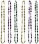 Mardi Gras Coin Beads