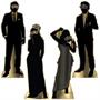 Masquerade Silhouette Stand-Ups