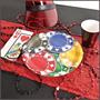 Poker Chips Plates