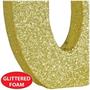 3-D Glittered "0" Centerpiece
