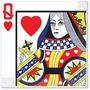 Queen Of Hearts Luncheon Napkins
