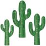 Foil Cactus Silhouettes