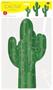 Foil Cactus Silhouettes