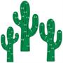 Foil Cactus Silhouettes