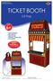 3-D Ticket Booth Prop