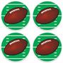 Plastic Football Placemats
