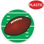 Plastic Football Placemats