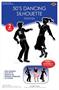 50's Dancing Silhouette Stand-Ups