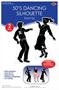 50's Dancing Silhouette Stand-Ups