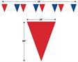 Red, White & Blue Oversized Pennant Bnr