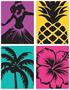 Luau Silhouettes