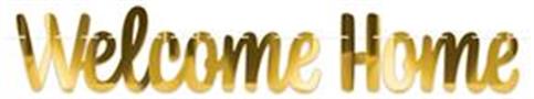 Foil Welcome Home Streamer
