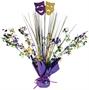 Mardi Gras Gleam 'N Spray Centerpiece