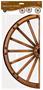 Wagon Wheel Cutouts