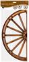 Wagon Wheel Cutouts
