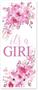 It's A Girl Door Cover