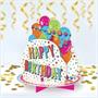 3-D Happy Birthday Centerpiece