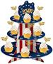 Semiquincentennial Cupcake Stand