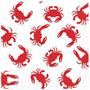 Crab Luncheon Napkins