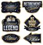 Happy Retirement Cutouts