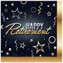 Happy Retirement Luncheon Napkins