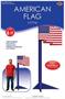 3-D American Flag Prop