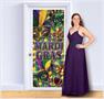 Mardi Gras Door Cover